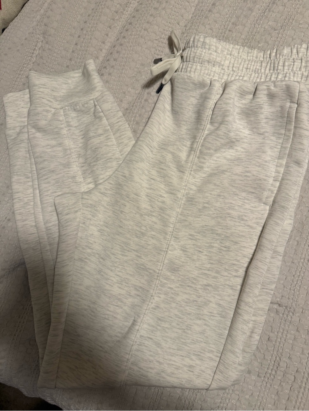 Women’s Heather Gray Jogger Sweatpants - Soft Drawstring Waist